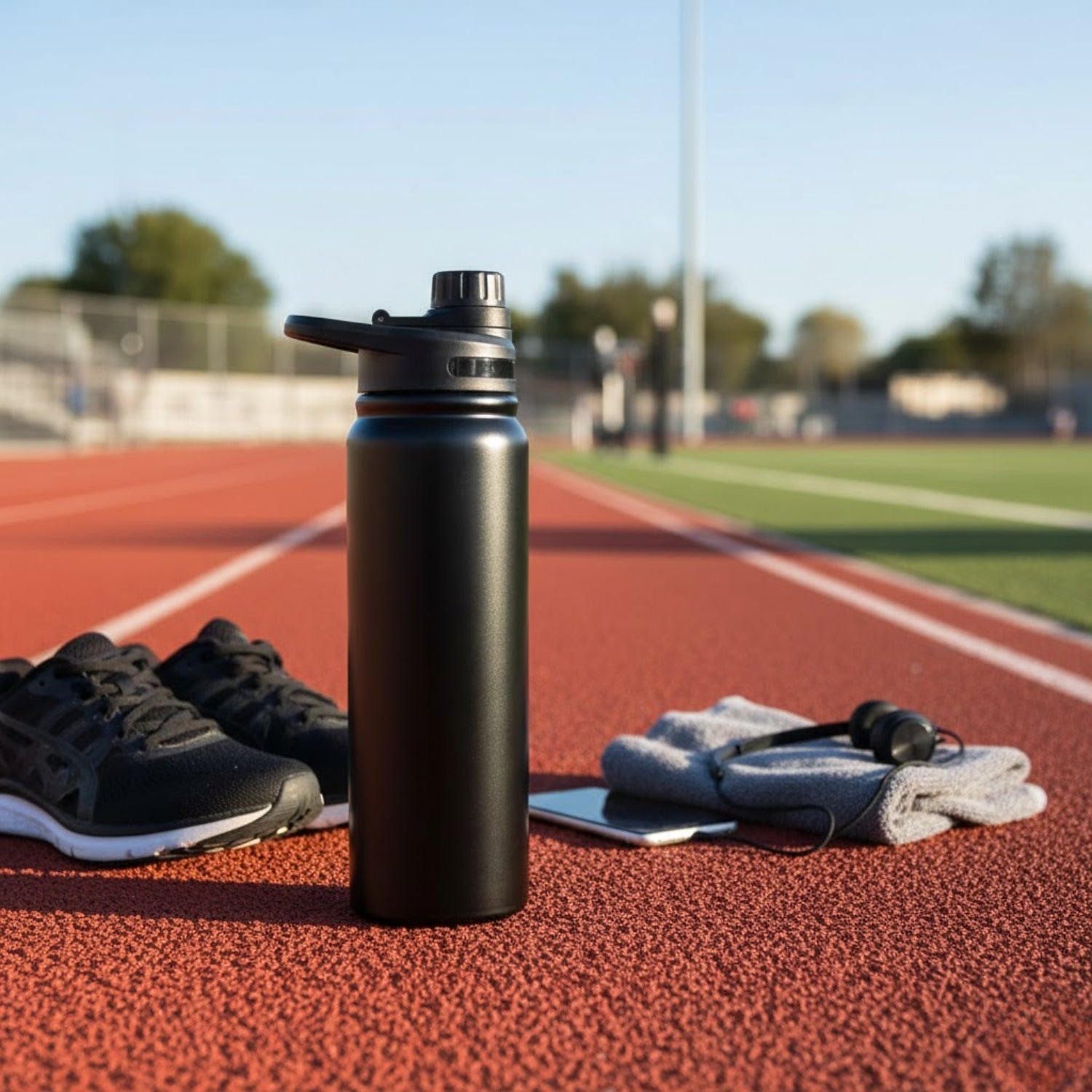 Stainless Steel Sipper Bottle with Flip Lid – 750 ML | Leak-Proof & Durable