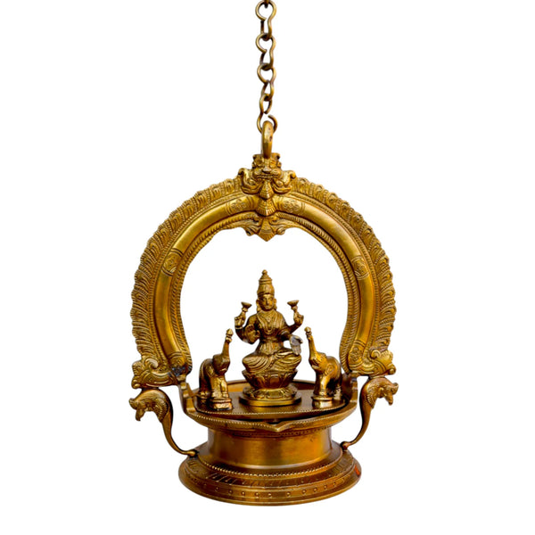 bronze-gajalaksmi-hanging-lamp
